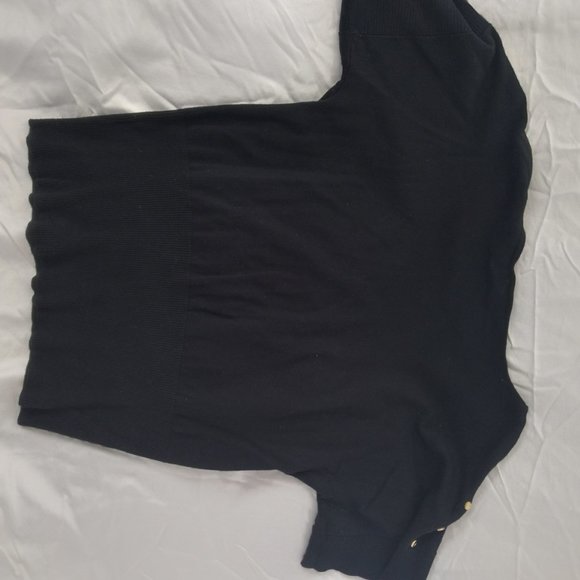 Cable & Gauge Sweater short sleeve top - Picture 5 of 5